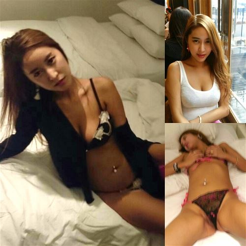 韓国顔面改造済美女が元カレとホテルで撮ったえっちなプライベートヌード写真が流出